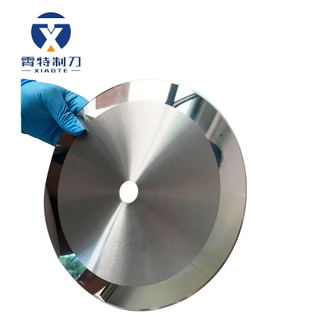 Customized Tungsten Carbide Round Cutting Knife Blade Cutting Tools 