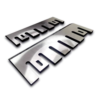 Cost-effective shredder wood chipper blades for Drum Wood machine with A8B material