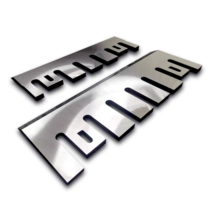 Cost-effective shredder wood chipper blades for Drum Wood machine with A8B material